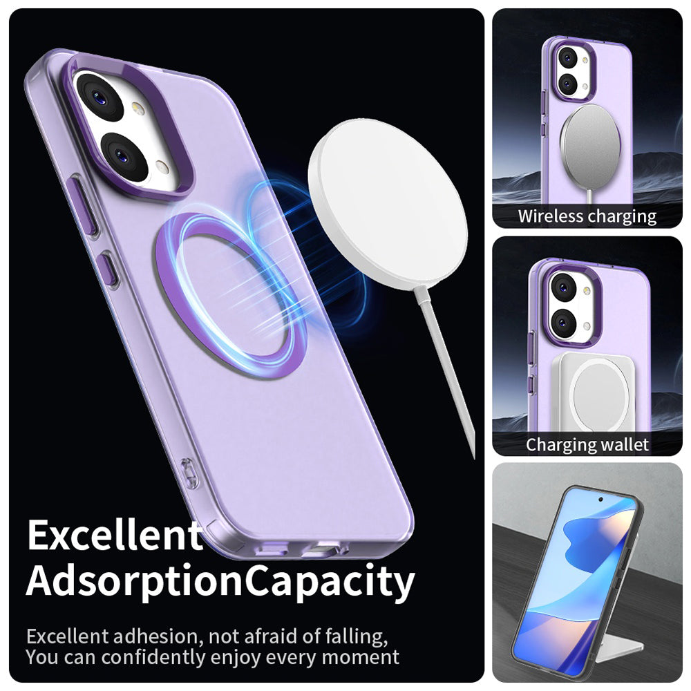 Husa MagSafe pentru Xiaomi Poco X8 Pro Max, Techsuit, CandyCase, Mov