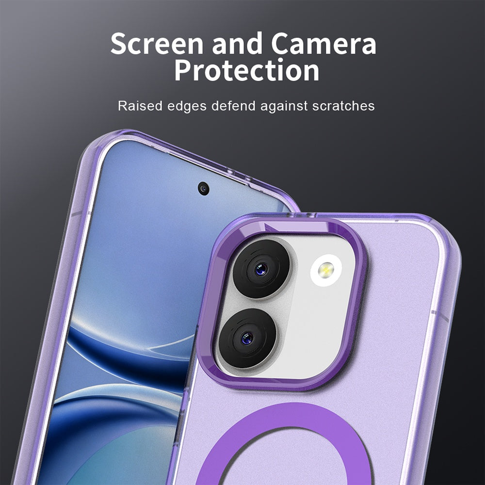 Husa MagSafe pentru Xiaomi Poco X8 Pro, Techsuit, CandyCase, Mov