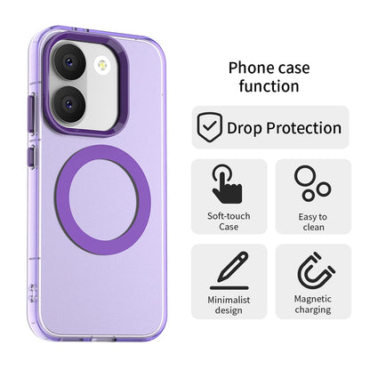 Husa MagSafe pentru Xiaomi Poco X8 Pro, Techsuit, CandyCase, Mov