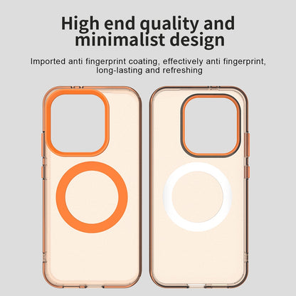 Husa MagSafe pentru Xiaomi Poco X8 Pro, Techsuit, CandyCase, Portocalie