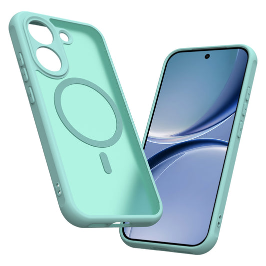 Husa MagSafe pentru Xiaomi Poco X8 Pro, Techsuit, HaloFrost II, Verde Deschis