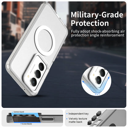 Husa MagSafe pentru Xiaomi Redmi 15 5G / 15 4G, Techsuit, CandyCase, Alba