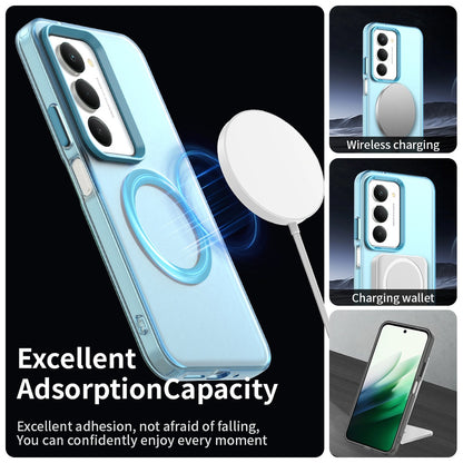 Husa MagSafe pentru Xiaomi Redmi 15 5G / 15 4G, Techsuit, CandyCase, Albastra