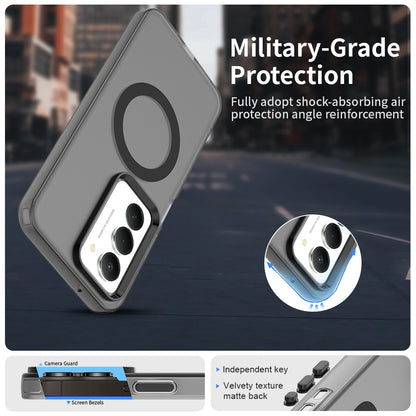 Husa MagSafe pentru Xiaomi Redmi 15 5G / 15 4G, Techsuit, CandyCase, Neagra