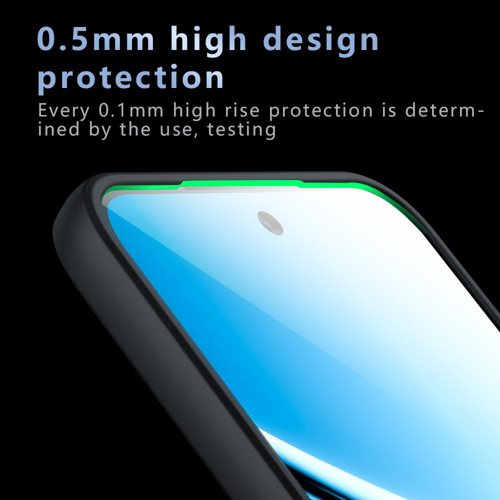 Husa MagSafe pentru Xiaomi Redmi 15 5G / 15 4G, Techsuit, PureFrost, Neagra Satinata