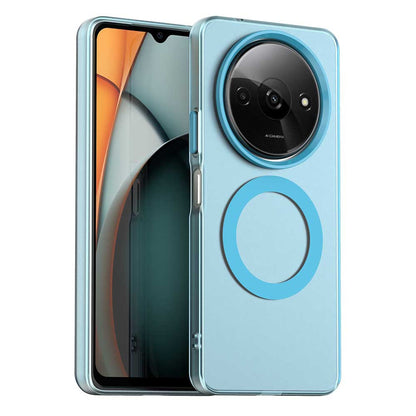 Husa MagSafe pentru Xiaomi Redmi A3x / A3, Techsuit, CandyCase, Albastra