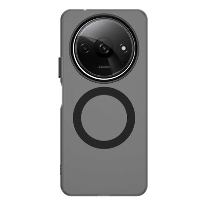 Husa MagSafe pentru Xiaomi Redmi A3x / A3, Techsuit, CandyCase, Neagra