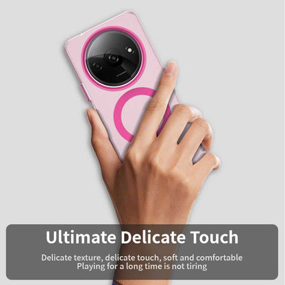 Husa MagSafe pentru Xiaomi Redmi A3x / A3, Techsuit, CandyCase, Roz