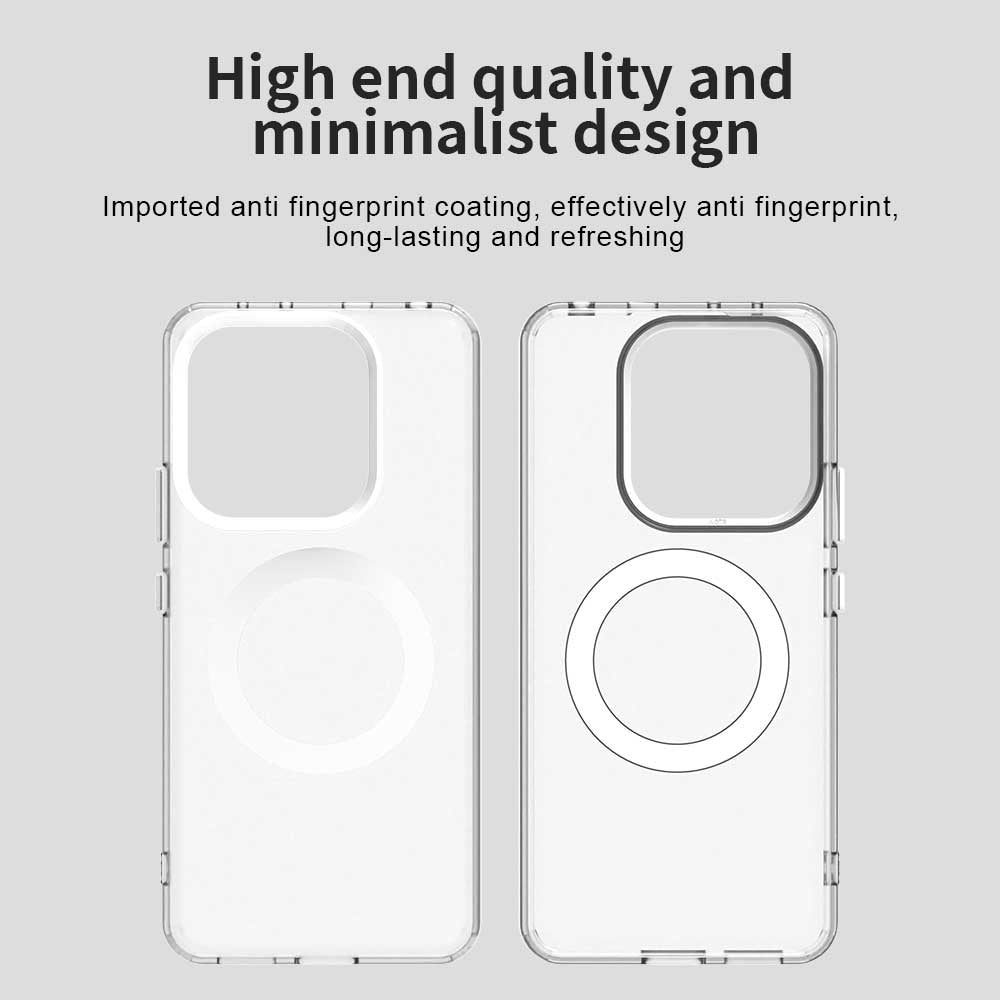 Husa MagSafe pentru Xiaomi Redmi Note 14 5G, Techsuit, CandyCase, Alba