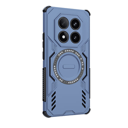 Husa MagSafe pentru Xiaomi Redmi Note 14 Pro 4G, Techsuit, ArmorMag, Albastra