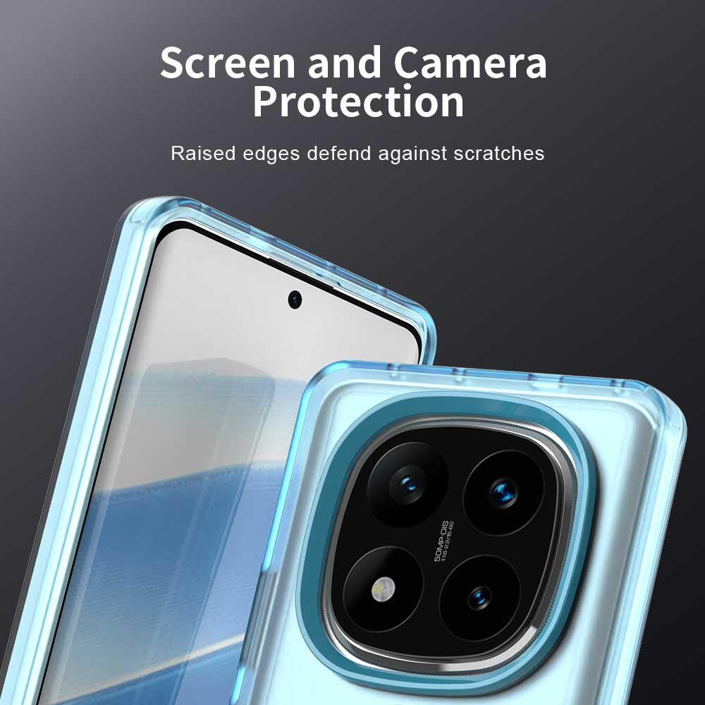 Husa MagSafe pentru Xiaomi Redmi Note 14 Pro 4G, Techsuit, CandyCase, Albastra