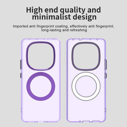 Husa MagSafe pentru Xiaomi Redmi Note 14 Pro 4G, Techsuit, CandyCase, Mov