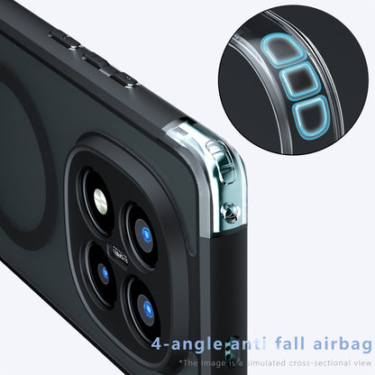 Husa MagSafe pentru Xiaomi Redmi Note 14 Pro+ 5G, Techsuit, PureFrost, Neagra Satinata