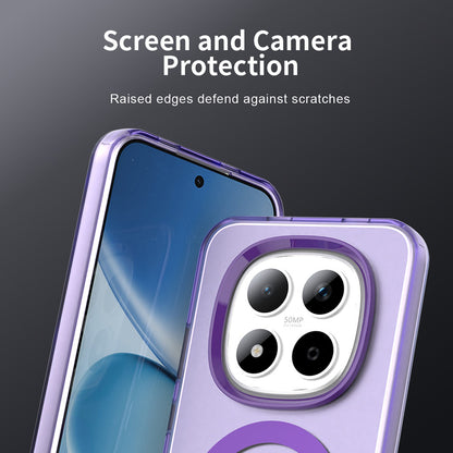 Husa MagSafe pentru Xiaomi Redmi Note 15 Pro 5G, Techsuit, CandyCase, Mov