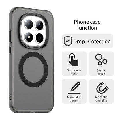 Husa MagSafe pentru Xiaomi Redmi Note 15 Pro 5G, Techsuit, CandyCase, Neagra