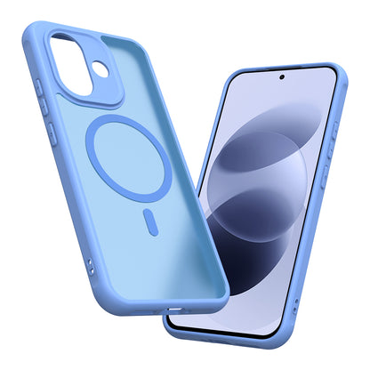 Husa MagSafe pentru Xiaomi Redmi Note 17 Pro, Techsuit, HaloFrost II, Albastra