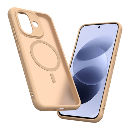 Husa MagSafe pentru Xiaomi Redmi Note 17 Pro, Techsuit, HaloFrost II, Aurie