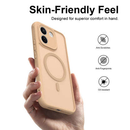 Husa MagSafe pentru Xiaomi Redmi Note 17 Pro, Techsuit, HaloFrost II, Aurie