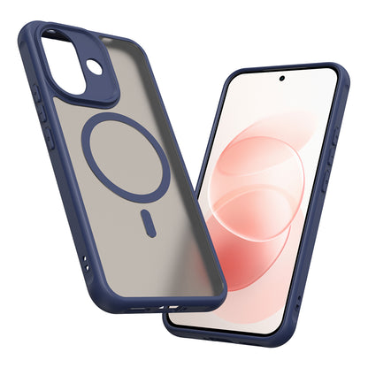 Husa MagSafe pentru Xiaomi Redmi Note 17 Pro, Techsuit, HaloFrost II, Bleumarin