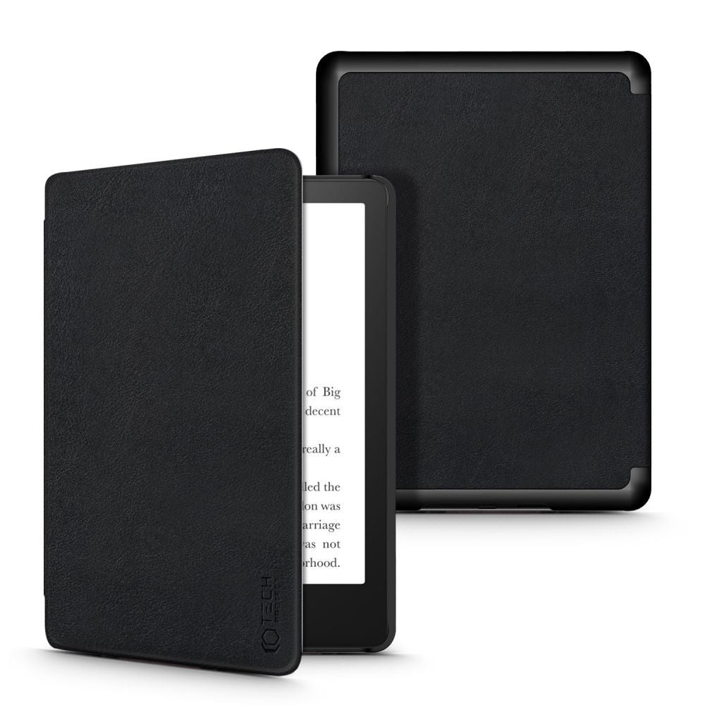 Husa pentru Amazon Kindle Paperwhite 5inch, Tech-Protect, SmartCase, Neagra