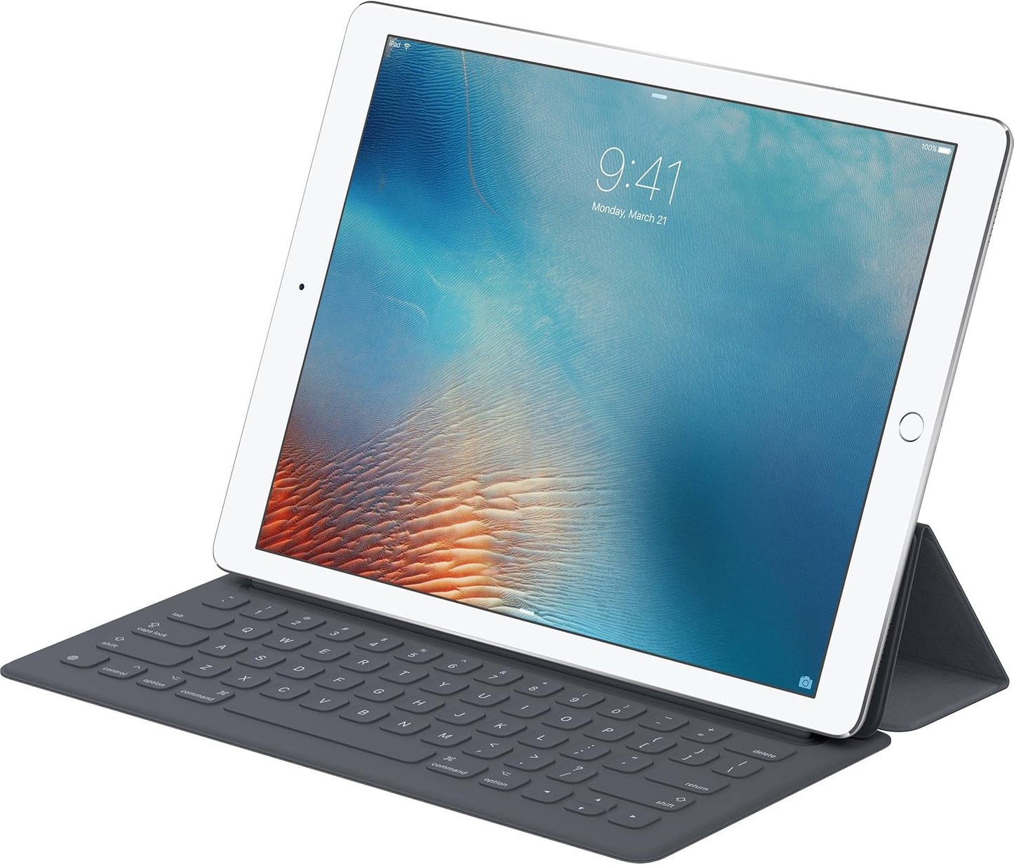 Husa pentru Apple iPad Pro 9.7 (2016), Smart Keyboard Folio, Layout Qwerty US, Neagra MM2L2ZM/A