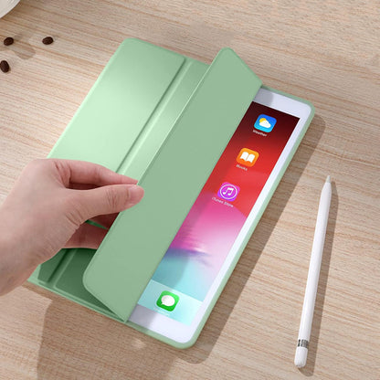 Husa pentru Apple iPad 10.2 (2021) / 10.2 (2020) / 10.2 (2019), Techsuit, Flex Trifold, Neagra