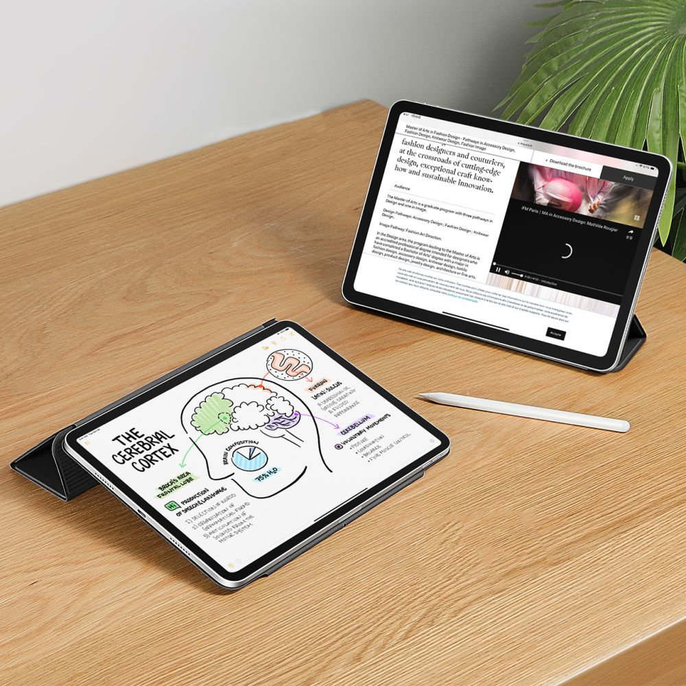 Husa pentru Apple iPad Pro 13 (2024), ESR, Rebound, Neagra
