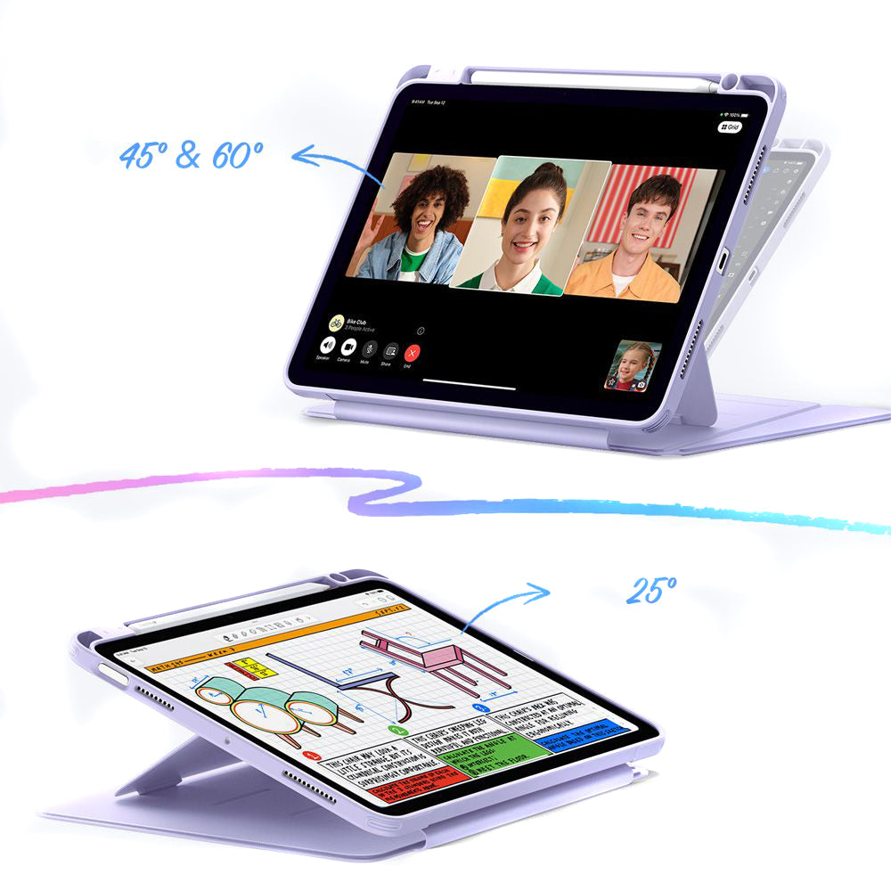 Husa pentru Apple iPad Air 13 (2026) / Air 13 (2025) / Air 13 (2024), ESR, Flip Hybrid, Violet