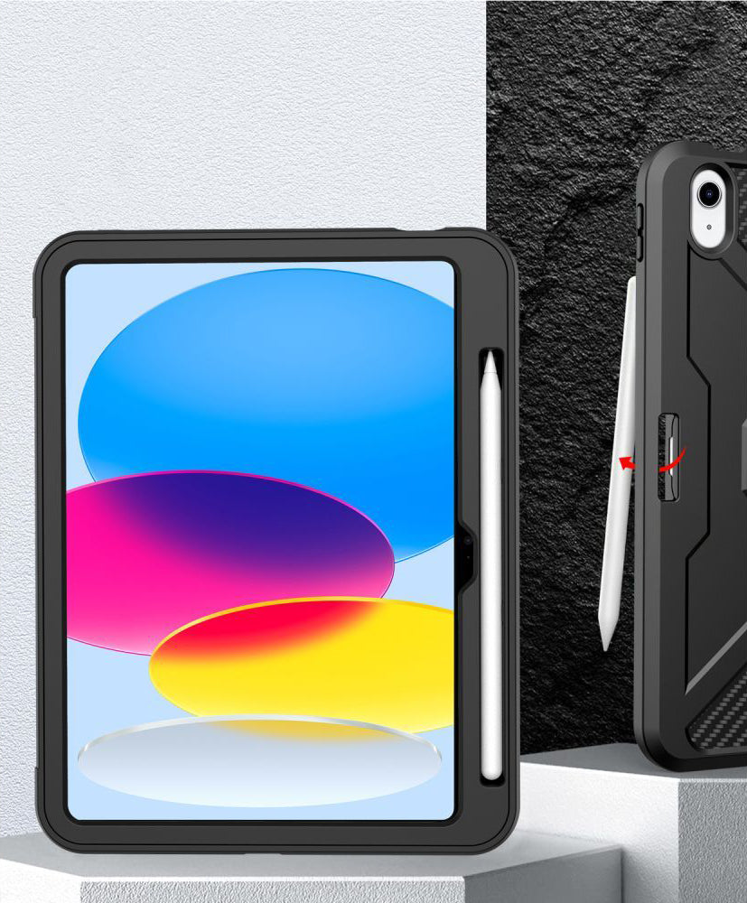 Husa pentru Apple iPad (2025) / iPad (2022), Tech-Protect, Endurance, Neagra