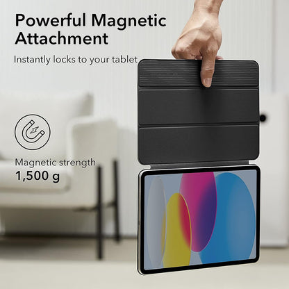 Husa pentru Apple iPad (2025) / (2022), ESR, Rebound, Neagra