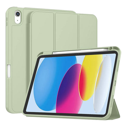 Husa pentru Apple iPad (2025) / (2022), Techsuit, Flex Trifold, Verde Matcha