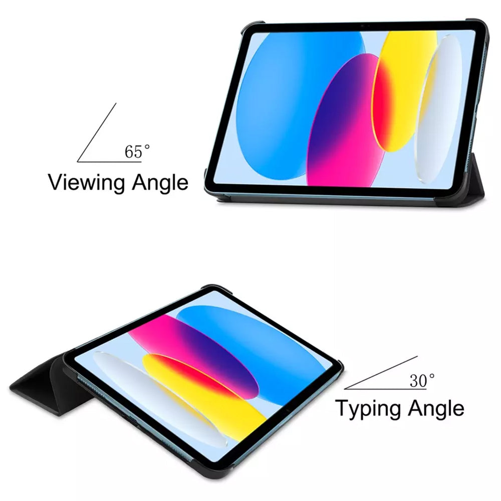 Husa pentru Apple iPad (2025) / (2022), Techsuit, FoldPro, Neagra