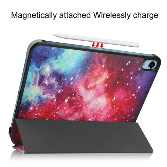 Husa pentru Apple iPad (2025) / (2022), Techsuit, FoldPro Starry Night, Multicolor