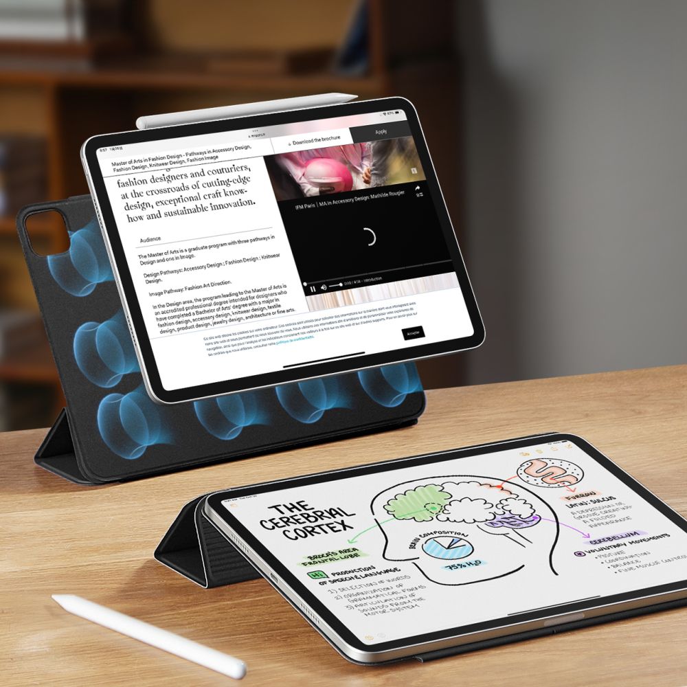 Husa pentru Apple iPad Pro 13 (2024), ESR, Rebound, Neagra