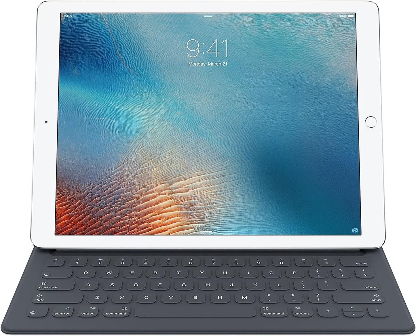 Husa pentru Apple iPad Pro 9.7 (2016), Smart Keyboard Folio, Layout Qwerty US, Neagra MM2L2ZM/A