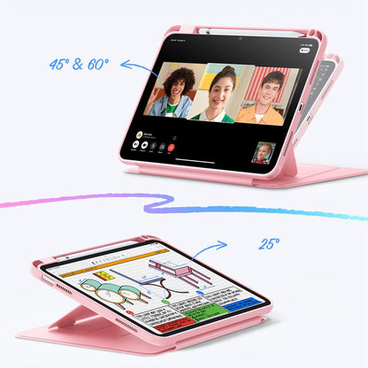 Husa pentru Apple iPad (2025) / (2022), ESR, Flip Hybrid, Roz