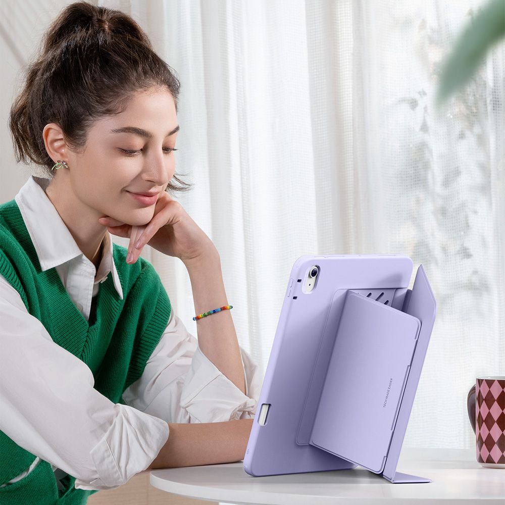Husa pentru Apple iPad Air 13 (2026) / Air 13 (2025) / Air 13 (2024), ESR, Flip Hybrid, Violet