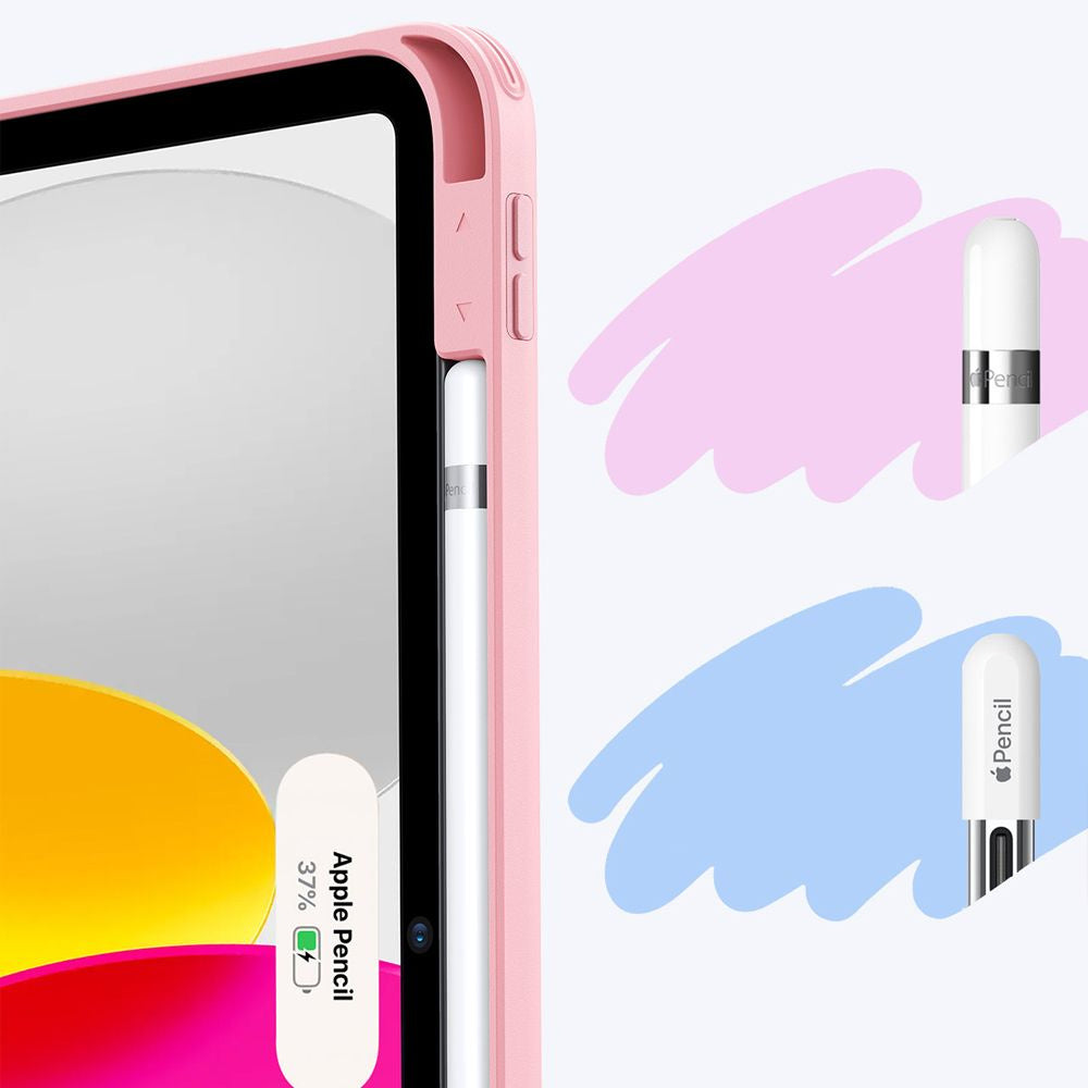 Husa pentru Apple iPad (2025) / (2022), ESR, Flip Hybrid, Roz