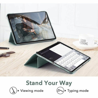 Husa pentru Apple iPad Air 11 (2026) / iPad Air 11 (2025) / Air 11 (2024) / Air (2022) / Air (2020), ESR, Ascend Trifold, Verde Satinata