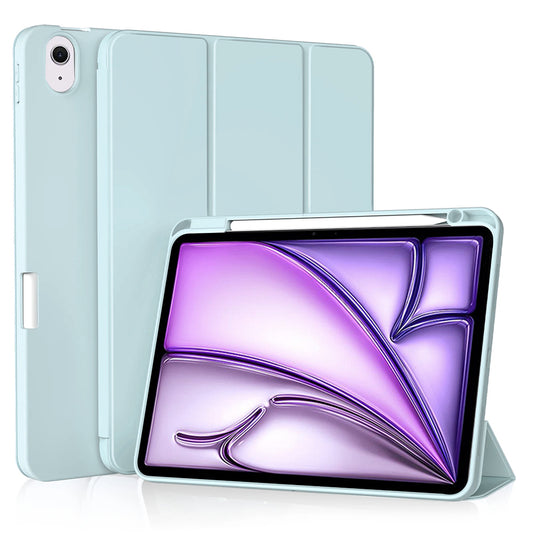 Husa pentru Apple iPad Air 11 (2026) / iPad Air 11 (2025) / Air 11 (2024), Techsuit, Flex Trifold, Bleu