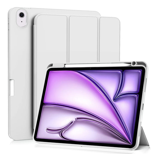 Husa pentru Apple iPad Air 11 (2026) / iPad Air 11 (2025) / Air 11 (2024), Techsuit, Flex Trifold, Gri