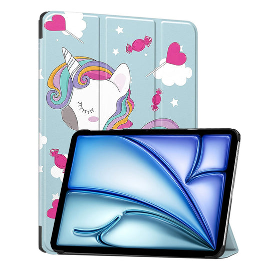 Husa pentru Apple iPad Air 11 (2026) / iPad Air 11 (2025) / Air 11 (2024), Techsuit, FoldPro Unicorn, Multicolor