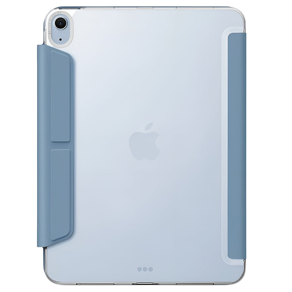 Husa pentru Apple iPad Air 11 (2026) / Air 11 (2025) / Air 11 (2024) / Air (2022) / Air (2020), UNIQ, Camden Click, Albastra Gri