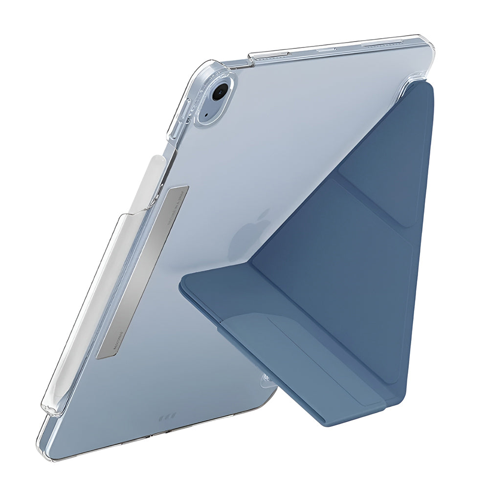 Husa pentru Apple iPad Air 11 (2026) / Air 11 (2025) / Air 11 (2024) / Air (2022) / Air (2020), UNIQ, Camden Click, Albastra Gri