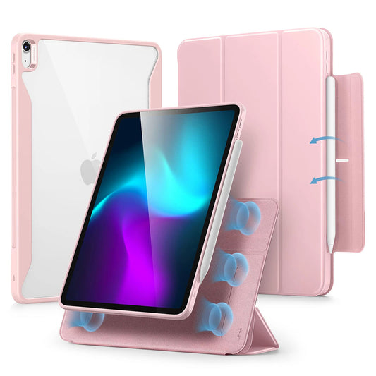 Husa pentru Apple iPad Air 13 (2025) / Air 13 (2024), ESR, Rebound Hybrid, Roz