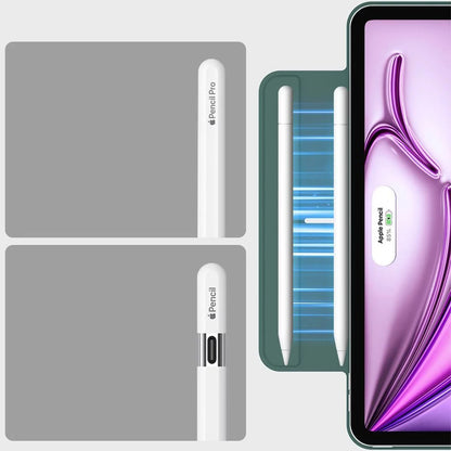 Husa pentru Apple iPad Air 13 (2026) / Air 13 (2025) / Air 13 (2024) / Pro 12.9 (2022) / Pro 12.9 (2021), ESR, Rebound, Verde Satinata