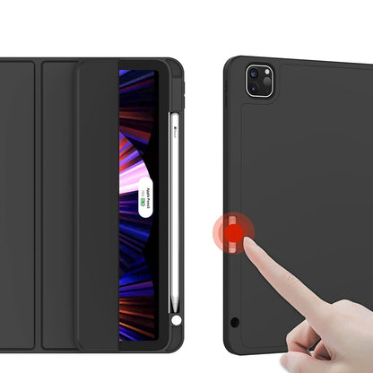 Husa pentru Apple iPad Air 13 (2026) / Air 13 (2025) / Air 13 (2024), Techsuit, Flex Trifold, Roz