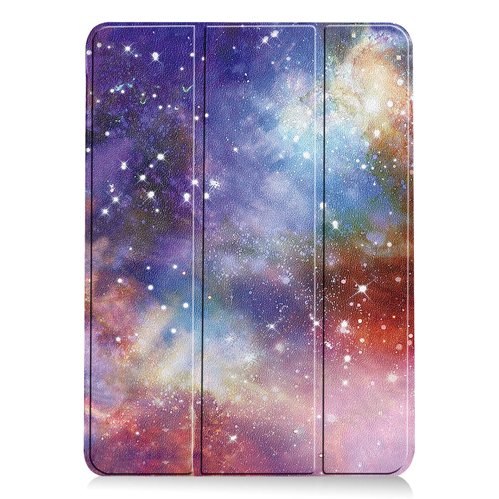 Husa pentru Apple iPad Air 13 (2026) / Air 13 (2025) / Air 13 (2024), Techsuit, FoldPro Galaxy, Multicolor