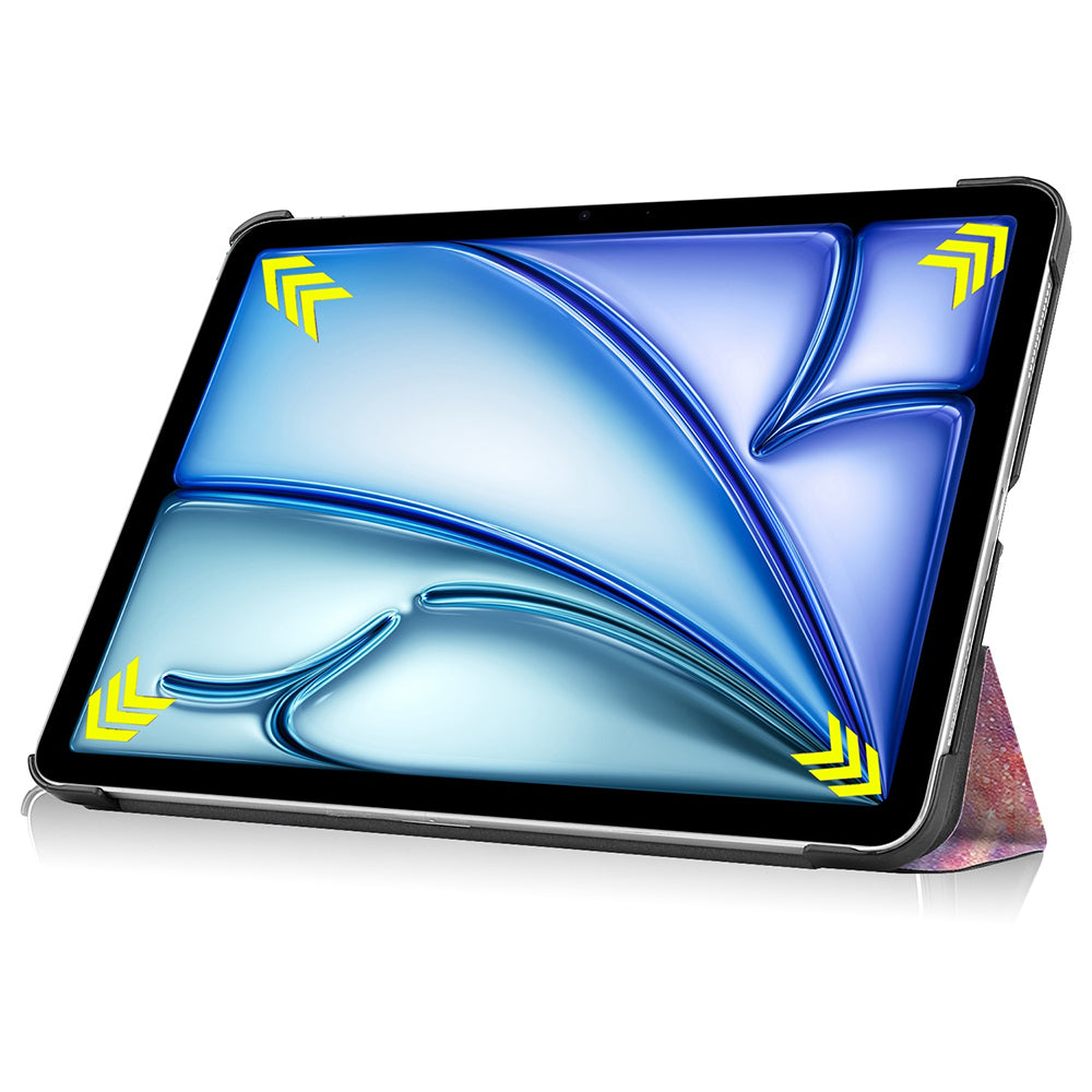Husa pentru Apple iPad Air 13 (2026) / Air 13 (2025) / Air 13 (2024), Techsuit, FoldPro Galaxy, Multicolor