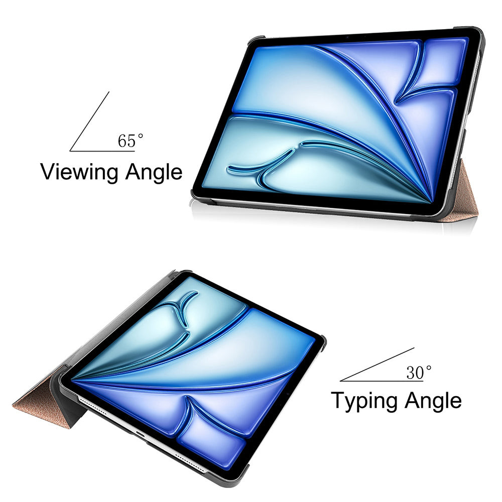 Husa pentru Apple iPad Air 13 (2026) / Air 13 (2025) / Air 13 (2024), Techsuit, FoldPro, Roz